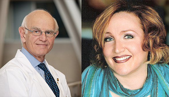 Barbara Turnbull and Dr. Charles Tator